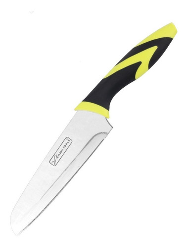 Cuchillo De Cocina Bicolor 8´´ Acero Inoxidable 