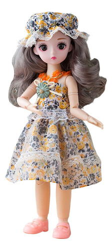1/6 Bjd Doll 3d Animation Eyes Toys Diy Dolls Dress Up 12