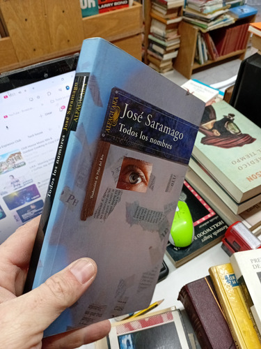 Todos Los Nombres Jose Saramago Alfaguara 1999 (Usado)