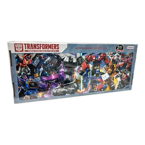 Puzzle Transformers 1000 Pzs. Panorámico 100 X 37 Cm