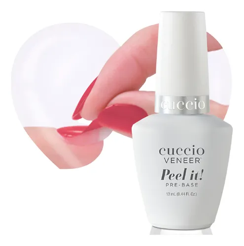 Pré-base Peel It 13ml - Cuccio Transparente