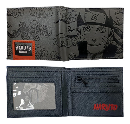 Cartera Naruto Shippuden Billetera Piel Sintetica Anime