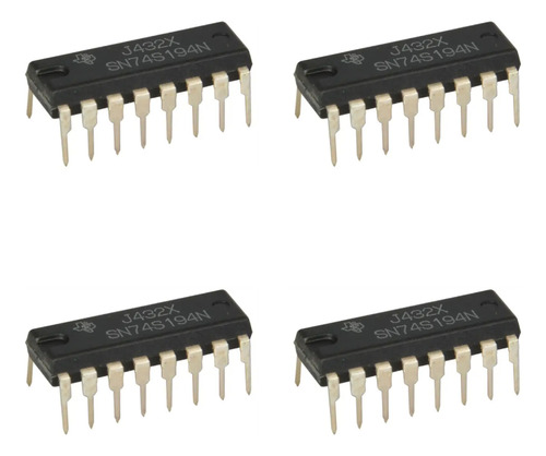 5pzs 74ls194 74194 Circuito Integrado Registro De Cambio