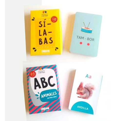 Imagen 1 de 9 de Cartas Didácticas Para Psicopedagogía Y Fonoaudiólogía