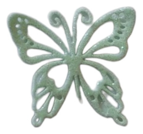Mariposas Troqueladas Tonos Pasteles Goma Eva Gli(20 Utotal) Colores Surtidos Mariposas En Tonos Pasteles