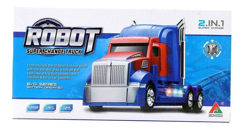 Brinquedo Caminhão Optimus Prime Robot Transformers