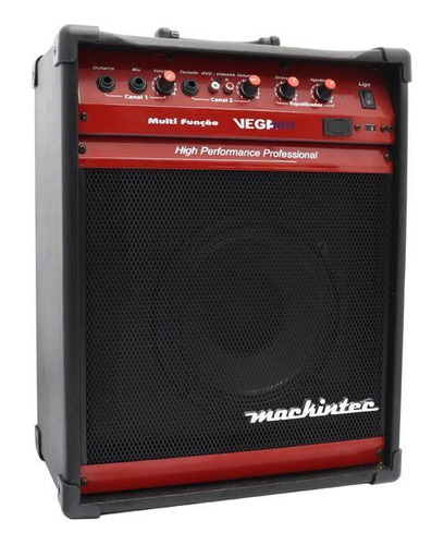 Cubo Caixa Amplificada Mackintec Vega-100 25w Rms 8 Preto