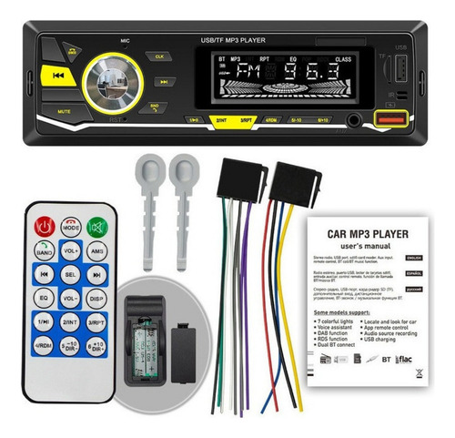 2025 Estéreo For Coche Pioneer Con Usb Y Bluetooth