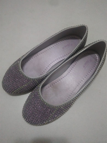 Sapatilha Feminina Rasteira - Strass Madri It Beach - Tam 35