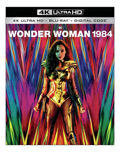 Wonder Woman 1984 4k + Blu Ray Nuevo Importado