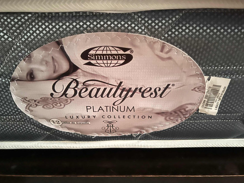 Colchón Beautyrest De Simmons 2x2 Platinum