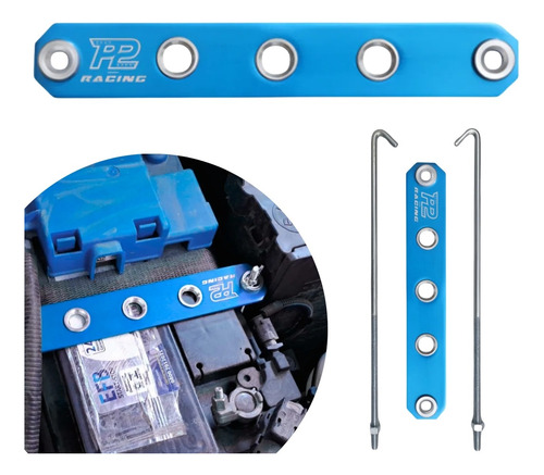 Trava Fixador Bateria Automotiva - Suporte Bateria Com Haste