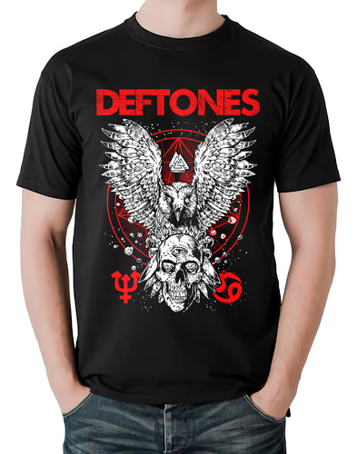 Camiseta Deftones Banda Rock Metal 