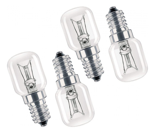 4 Uds E14 Lámpara De Horno Lámpara De Cristal De Sal