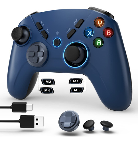 Multi-platform Pc Wireless Controller, Bluetooth Gaming Cont