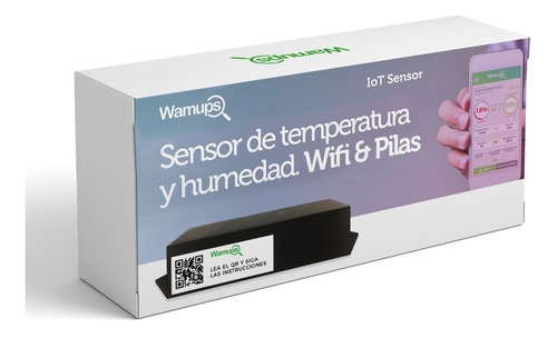 Sensor Remoto Termometro Temperatura Humed Wifi C/pilas