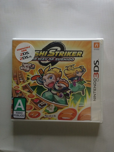 Sushi Striker: The Way Of The Sushido - Nintendo 3ds