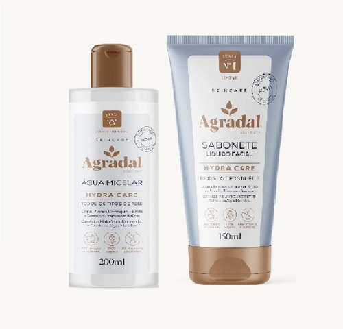 Kit Hydra Care (agua Micelar + Sabonete Liquido) - Agradal