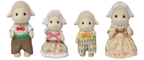 Brinquedo Sylvanian Families Familia Das Ovelhas Epoch 5619