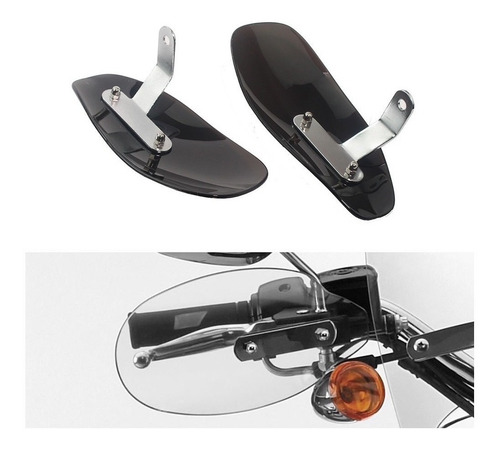 Imagen 2 de 10 de Cubrepuños Universales (handguards) Motos O Scooters Honda Pulsar Suzuki Ktm Yamaha