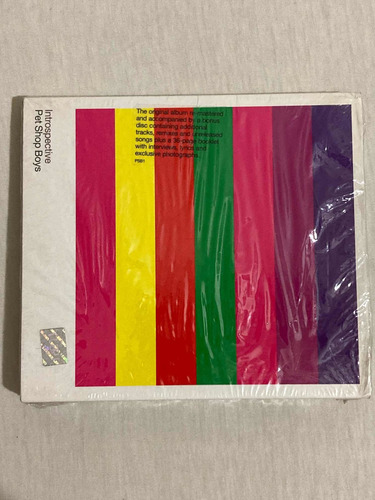 Pet Shop Boys Introspective/further Listening 19881989 Cd (Usado)