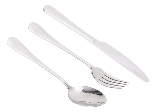 Juego De Cuchillos Tenedores Y Cucharas De Acero Inoxidable
