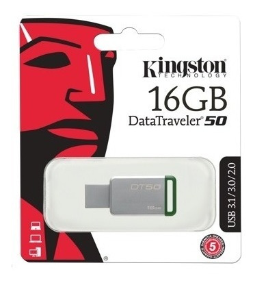 Pendrive 4gb Kingston Datatraveler 50 Usb 3.1/3.0/2.0 Its