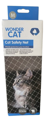 Malla De Seguridad Para Gatos M 4x3 Mts