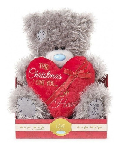 Osito Me To You Tatty Teddy Sosteniendo Corazon 20 Cm