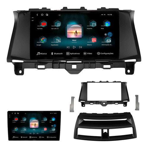 Multimidia Aikon Fóton G3 Accord 2008 A 2012 12+256gb 9p