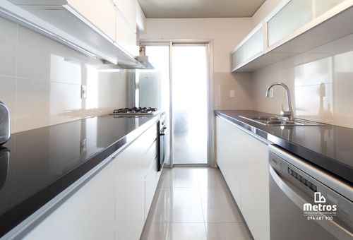 Imagen 5 de 14 de Amueblado - 2 Dorm 2 B - Garaje X2 - Vista Al Mar Y Al Lago - Piscina Climatizada - Seguridad 24hs- Alquiler Apartamento Parque Miramar
