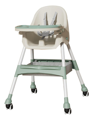 Silla Alta Plegable Para Bebés, Multifuncional, Comedor Para