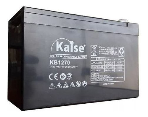 Batería 12v 7ah Kaise