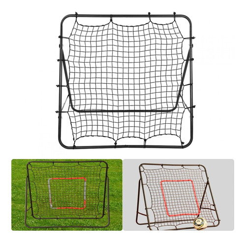Imagen 1 de 9 de Red Ajustable De Rebote De Fútbol Para Entrenador De Fútbol