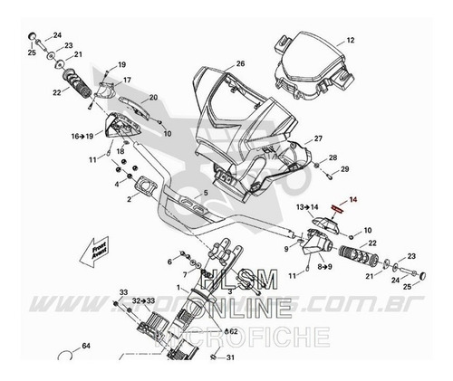 Imagem 4 de 4 de Capa Do Botão Start/stop Jet Ski Sea-doo 4 T Lado B (und.)