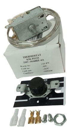 Termostato Nevera K50-p1133 Para 1 Y 2 Puertas Con Escarcha 