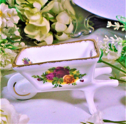 Fina Miniatura Royal Albert Old Country Roses De Colección (Usado)