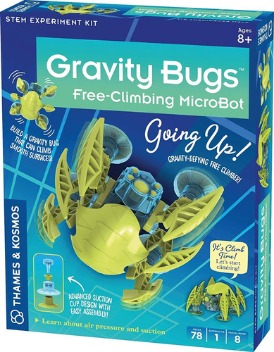 Thames Kosmos Gravity Bugs Free Climbing Microbot  Cons...