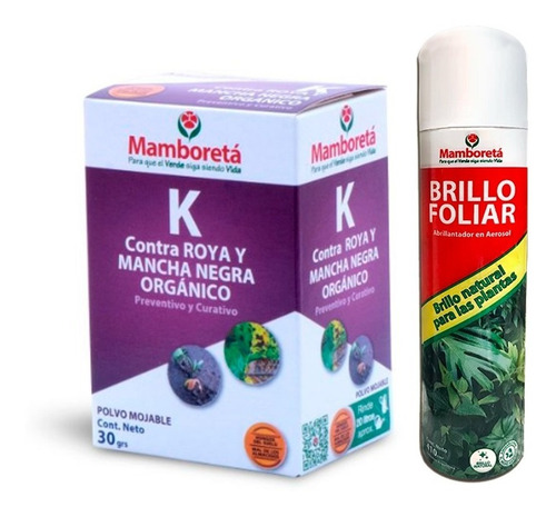 Mamboretá K (roya Y Mancha Negra) Con Abrillantador De Hojas