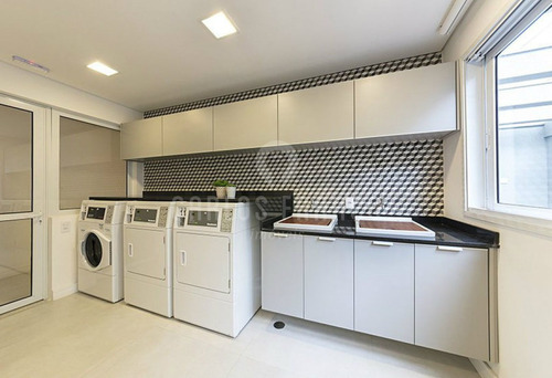 Imagem 11 de 15 de Apartamento Com 1 Dormitório Para Locação, 26 M² Por R$ 2.000,00 - Campo Belo - São Paulo/sp - Cf65028