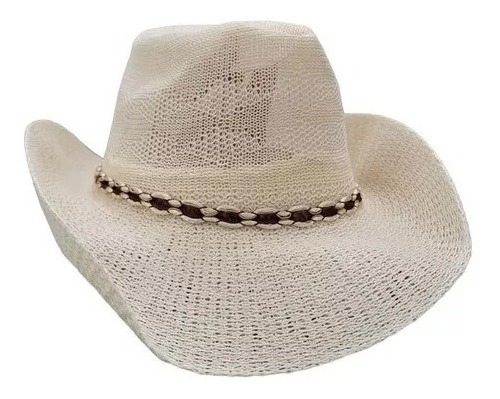 Sombrero De Cowboy Rafia Unisex Verano Disfraz Billy The Kid