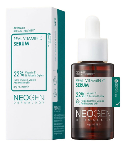 Neogen Dermalogy Real Vitamin C Serum 32g Momento de aplicación Día/Noche Tipo de piel Todo tipo de piel