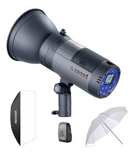 Vision 4 Kit Luz Estroboscopica Estudio Para Exterior