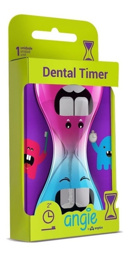 Dental Timer Angie ® Ampulheta Divertida Unissex