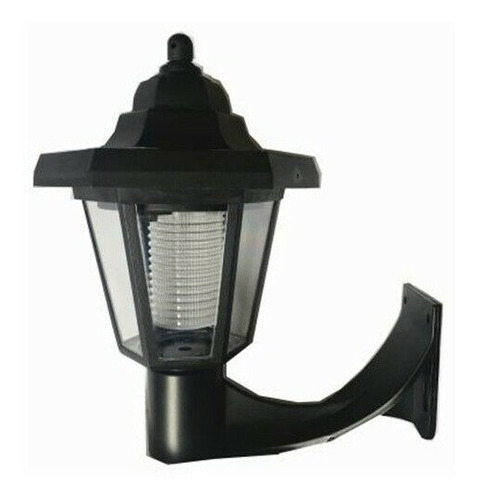 Farol Bombilla Led Solar Para Exterior Base Y Sensor De Luz