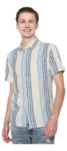 Camisa American Eagle Rayada Resort