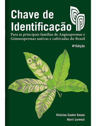 Livro Chave De Identificação, De Harri Lorenzi., Vol. 1. Editora Editora Plantarum Ltda, Capa Mole, Edição 4ª Edição - 2023 Em Português
