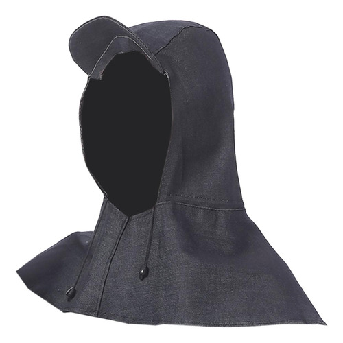 Capucha De Gorra De Soldadura De Mezclilla Con Cuello,