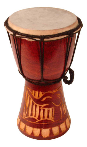 Djembe Drum Carved Bongo Musica De Inspiracion Africana Tamb