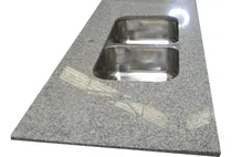 Comprar Mesadas Cocina Granito Gris Mara Incluye Bacha. A Medida
